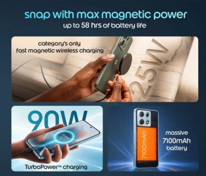 Moto 新機 Edge 70 Max 將搭載 7100mAh 超大電池
