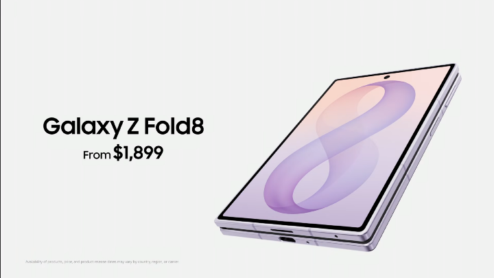 三星 Galaxy Z Fold8 發表：首款寬版大摺手機