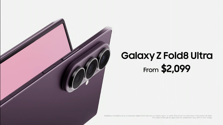 三星 Galaxy Z Fold8 Ultra、Z Flip8 發表　現場實機動手玩