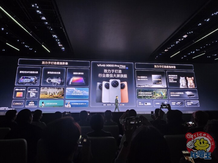 vivo X500 系列正式發表　強攻拍片支援 LOFIC 技術、Pro Max 配 2 億畫素長焦