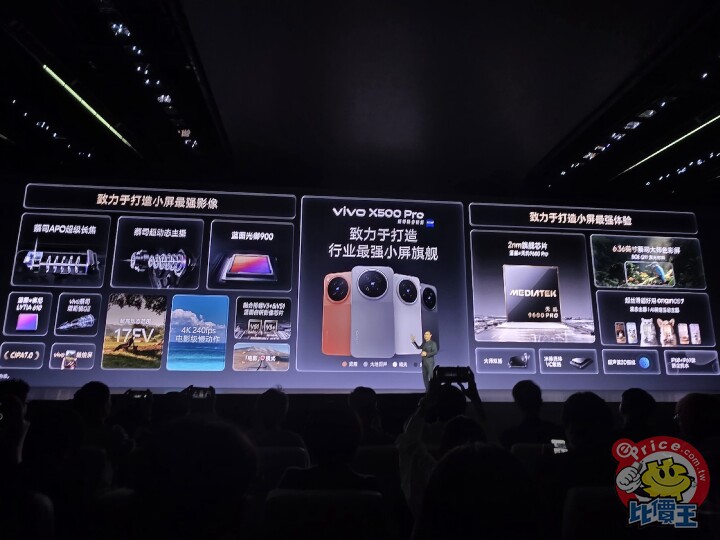 vivo X500 系列正式發表　強攻拍片支援 LOFIC 技術、Pro Max 配 2 億畫素長焦