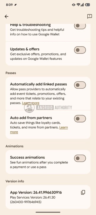 Google Wallet 傳將新增兩大功能  通行證自動匯入，AI Agents 入口也曝光