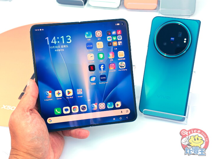 vivo X Fold6 正式在台上市　搭 2 億畫素蔡司相機、天璣 9500 超能版與 8.02 吋摺疊大螢幕