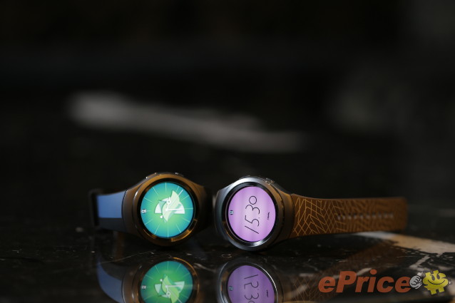 Samsung Gear S2獨特、色彩繽紛的錶面設計，搭配超薄時尚錶帶.JPG