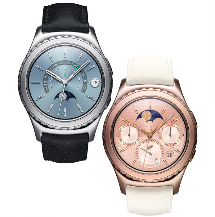 Samsung推出Gear S2 Classic二款新設計－18k 玫瑰金與鉑金版.jpg