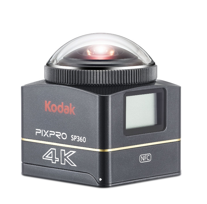 新聞圖說１：Kodak PIXPRO SP360 4K全景VR攝影機 震撼登場.jpg