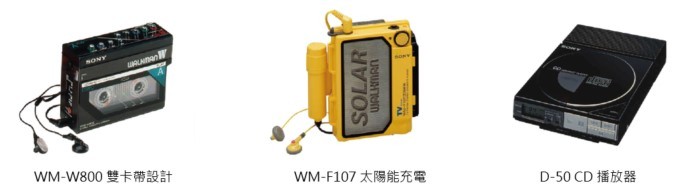 圖 4) Sony Walkman 四十周年紀念特展將展出經典機種，店內也陳列完整的最新商品提供樂迷鑑賞。.jpg