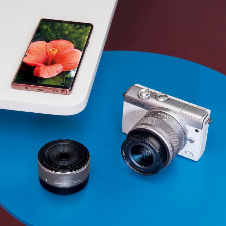 04_Canon EOS M200 提供多樣化 EF-M 輕巧鏡頭可供搭配，讓使用者靈活選擇拍攝角度及距離。.jpg