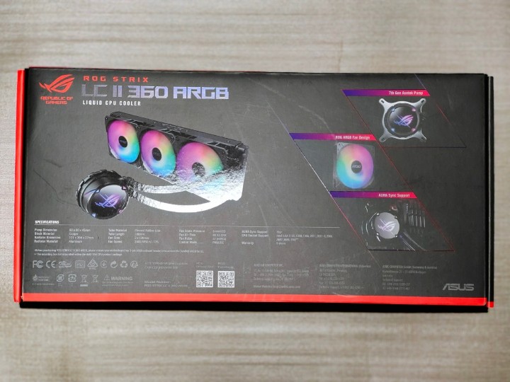 最短当日発送ROG STRIX LC II 360 ARGB 新品未開封www.exceltur.org