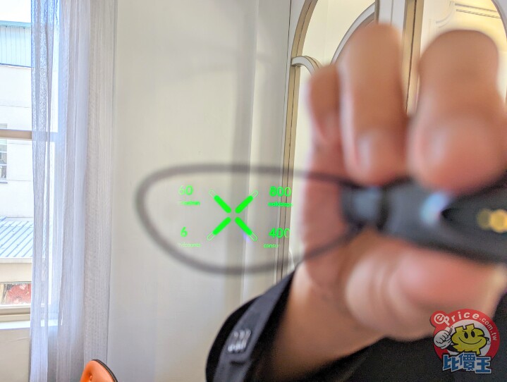 這看起來像達爾戰鬥力探測器的，是 OPPO 最新的 Air Glass 智慧眼鏡