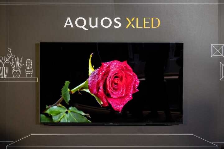 夏普在日本揭曉新款AQUOS XLED 65吋電視，預計4月在台灣市場推出