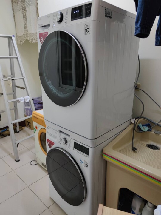 LG洗乾堆疊－提高生活品質的免曬衣&amp;滾筒洗衣機