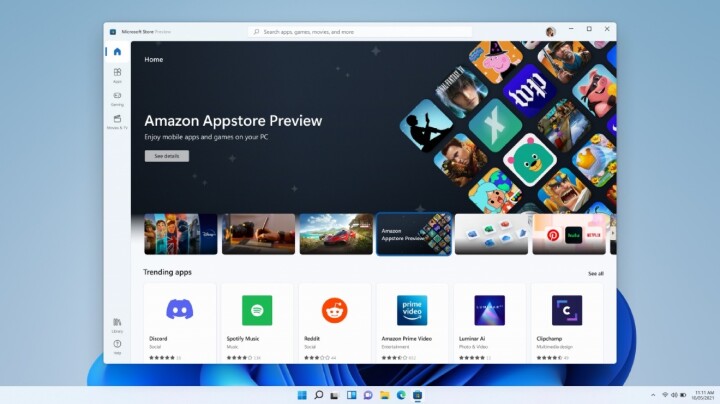 微軟將在2月公開預覽Windows 11上使用Android平台App功能