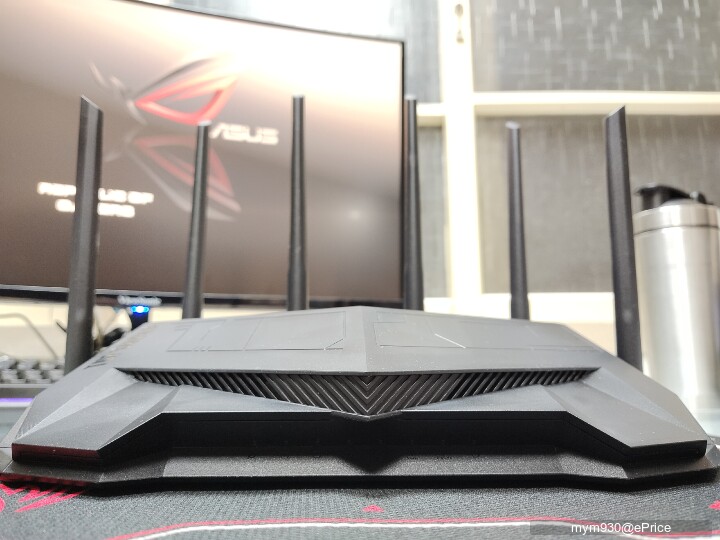 愛與和平的化身^^雞蛋糕爸爸的 ASUS TUF Gaming AX5400 電競路由器開箱