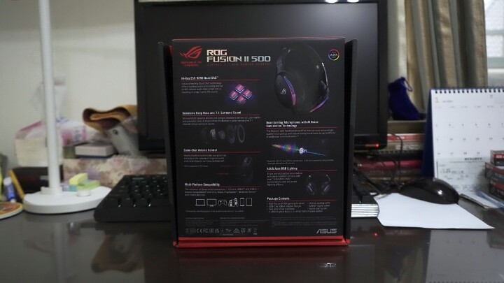 【開箱】送給弟弟的畢業大禮!! ROG Fusion II 500輕開箱