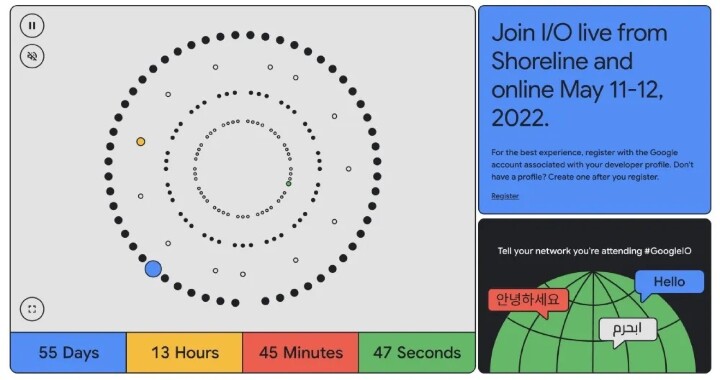 Google I/O 2022確定在5/11展開，依舊維持線上形式舉辦