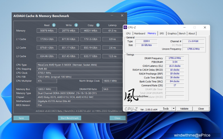 AMD Ryzen 5600X搭載X570S AORUS ELITE AX空冷超頻