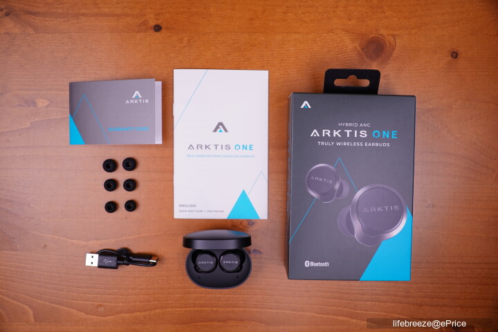《ARKTIS ONE》台灣新創品牌聲音超乎想像｜QCC5141藍芽晶片｜10mm石墨烯動圈｜自適應主動降噪