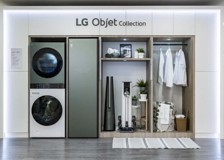 台灣成為 LG 第二個引進全系列 Object Collection 家電產品的地區