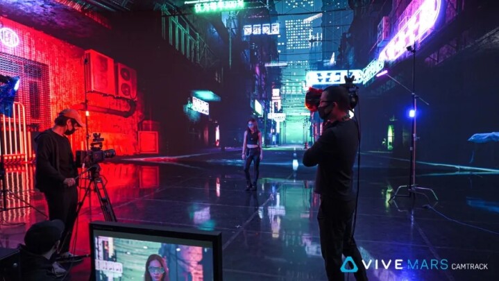擴大電影市場佈局，HTC VIVE Mars CamTrack 虛擬製作解決方案將於美國、台灣等地上市
