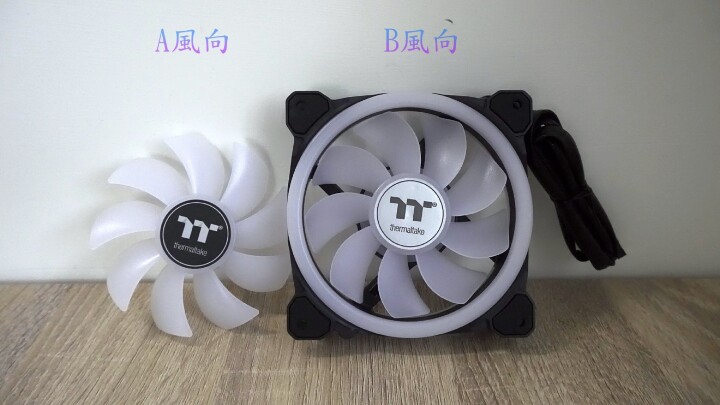 【開箱】正裝、反裝，都很亮! Thermaltake 耀影 SWAFAN 12 RGB開箱