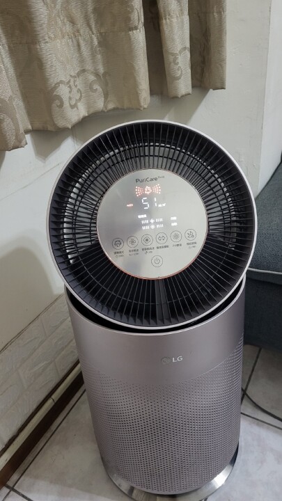 為了生活品質 忍痛買了LG PuriCare 360°空氣清淨機(AS601DPT0)