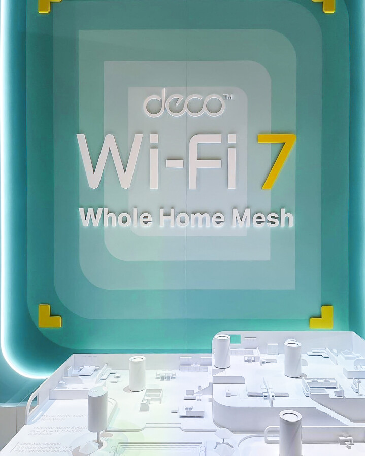 【新聞圖片】TP-Link 首次展出Wi-Fi7 Deco Mesh 完整家庭路由器系統.jpg