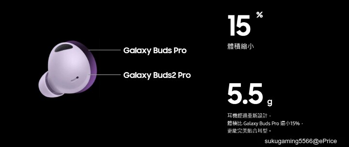 三星 Galaxy Buds2 Pro 真無線藍牙耳機 開箱體驗