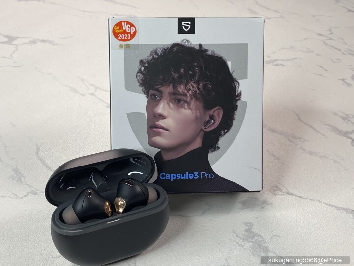 SOUNDPEATS Capsule3 Pro 真無線藍牙耳機 開箱