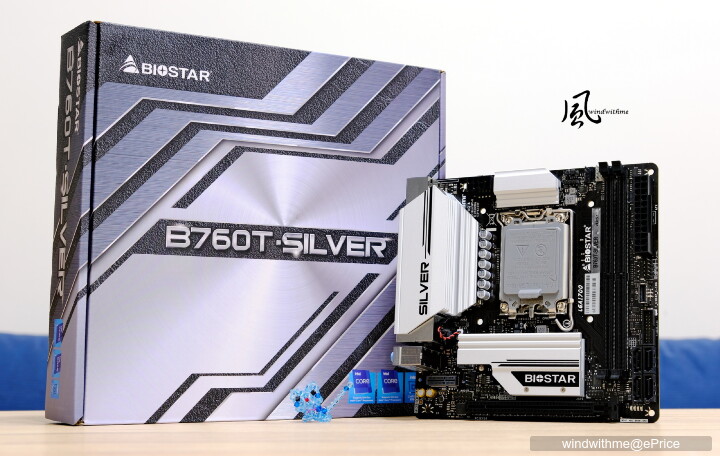 Intel Core i5-13500搭載BIOSTAR B760T-SILVER與Arc A380、INWIN 327實測