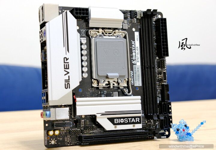 Intel Core i5-13500搭載BIOSTAR B760T-SILVER與Arc A380、INWIN 327實測