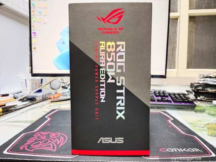 雞蛋糕爸爸的烏魯木齊開箱~普發$6000你用完了沒?? 超新星~新夥伴ASUS ROG-STRIX-850G-AURA-GAMING 來報到!!!