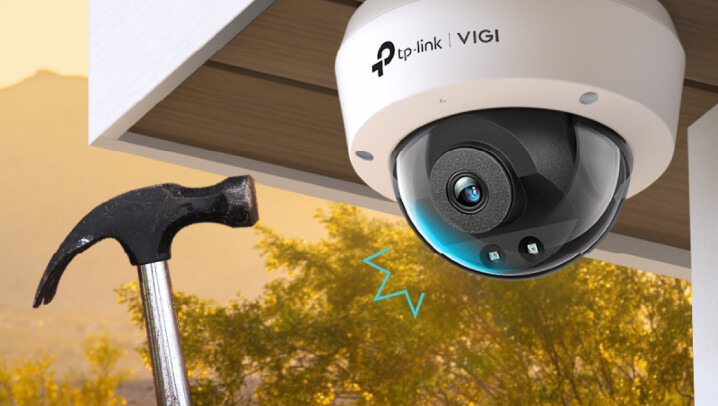 【新聞圖片】VIGI C240與VIGI C240I外型採用球型設計，其堅固外殼通過IK10防撞防破壞設計，可抵抗破壞行為.jpg