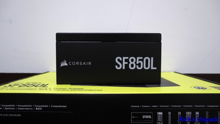 【開箱】朦朧美、散熱佳直立小機殼 | CORSAIR 2000D RGB AIRFLOW + CORSAIR SF850L開箱