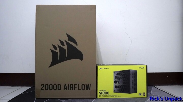 開箱】朦朧美、散熱佳直立小機殼| CORSAIR 2000D RGB AIRFLOW +