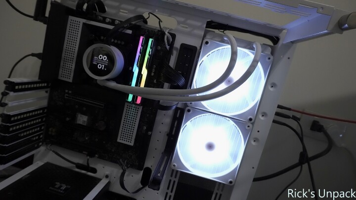 半代更新!! F120 RGB Core 風扇NZXT Kraken 360 RGB 一體式水冷- 電腦