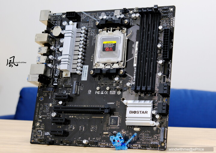 BIOSTAR入門級B650MP-E PRO搭載AMD 7600X與Intel ARC A380實測