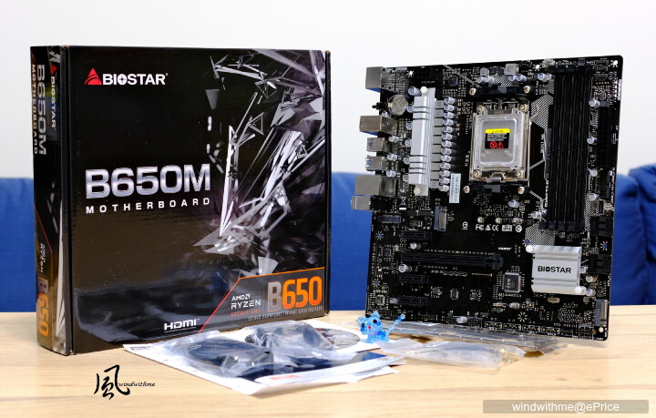 BIOSTAR入門級B650MP-E PRO搭載AMD 7600X與Intel ARC A380實測