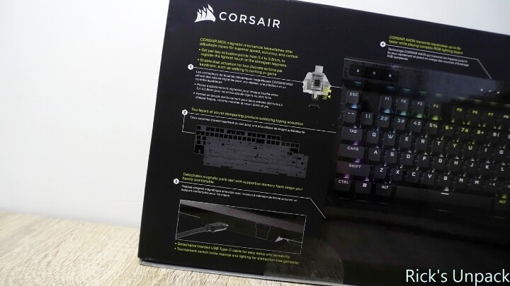 【開箱】可自改觸發行程的磁力軸鍵盤｜CORSAIR K70 MAX MGX