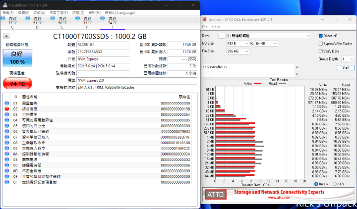 【開箱】全球真正首款Gen5 SSD｜Micron Crucial T700 Gen5 SSD 1TB