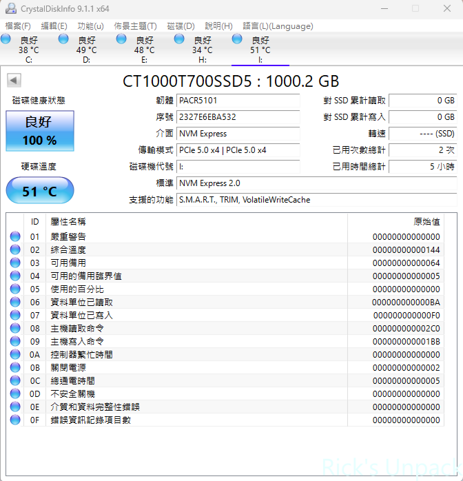 【開箱】全球真正首款Gen5 SSD｜Micron Crucial T700 Gen5 SSD 1TB