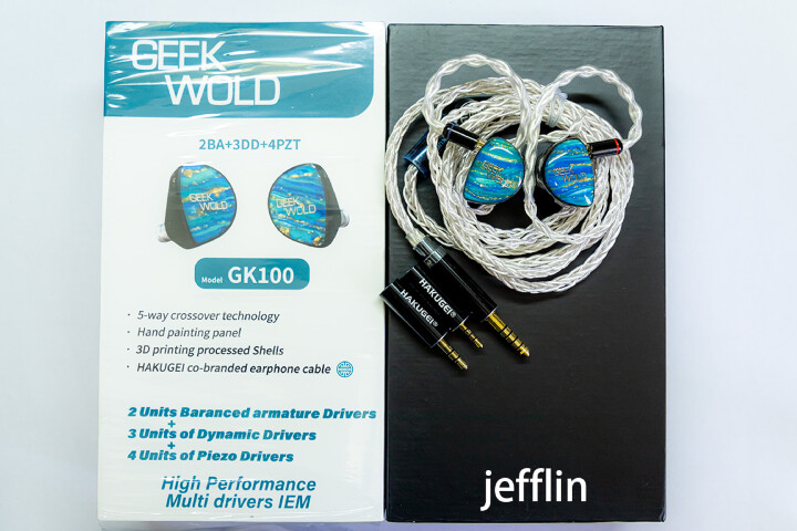 [開箱] GEEK WOLD GK100 圈鐵陶瓷九單元耳機
