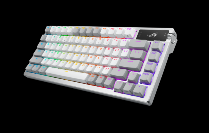 ROG Strix Azoth電競鍵盤 推出白色版本