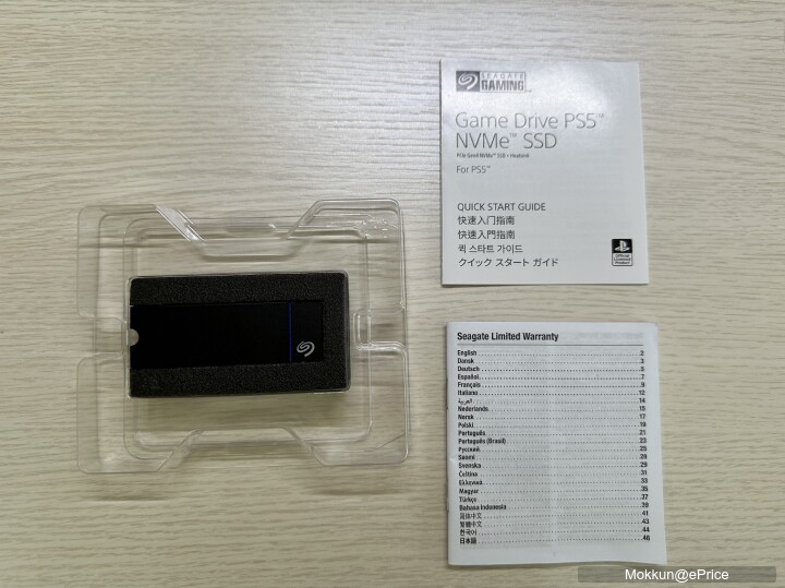 【開箱】Seagate PS5 SSD ｜ SONY官方授權版 Seagate Game Drive PS5 NVMe SSD 1TB