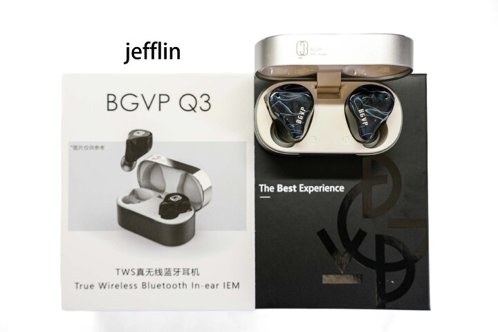 [開箱]BGVP Q3幻影藍 真無線/有線圈鐵雙單元耳機分享