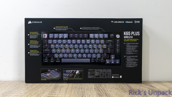 【開箱】賊船聲音最好聽的鍵盤 | CORSAIR K65 PLUS WIRELESS ft. MX2A Silver