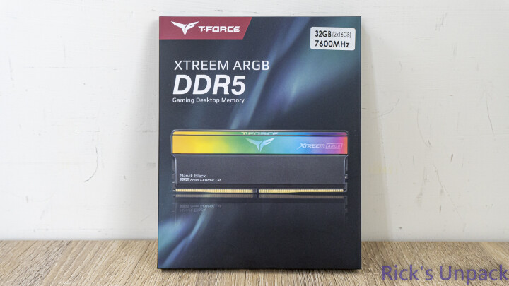 【開箱】絢麗奪目的幻境RGB | T-FORCE XTREEM ARGB DDR5 16G*2 7600MHz