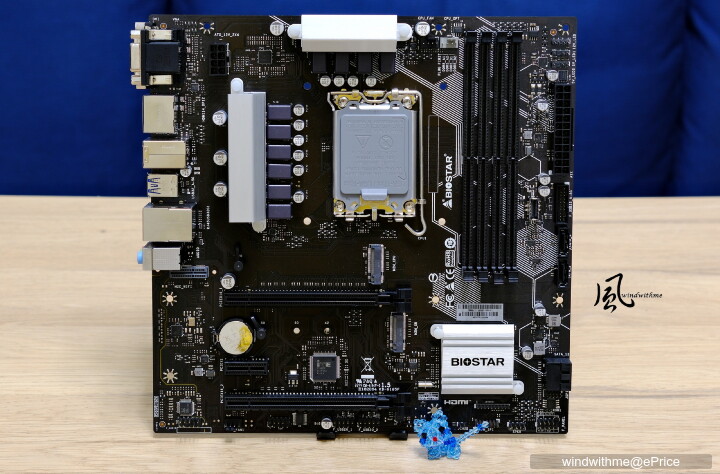 BIOSTAR B760MZ-E PRO搭載Intel Core i5-14500實測與InWin F5白色機殼開箱