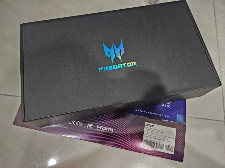 【開箱】萬元級高CP首選！16GB量大管飽！Acer Predator BiFrost Intel Arc A770 OC 顯示卡