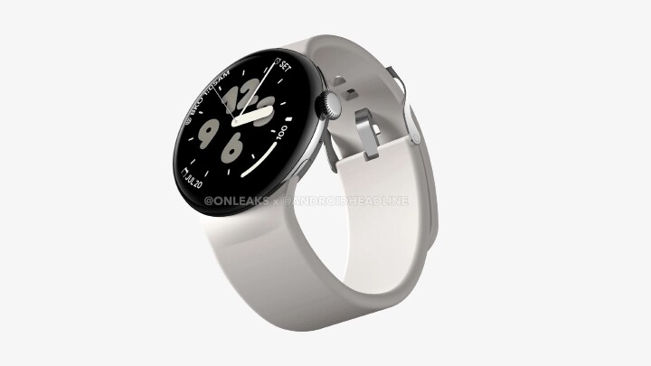 撿到放大燈？Google Pixel Watch 3 XL 彩現圖曝光與原版長得一模一樣